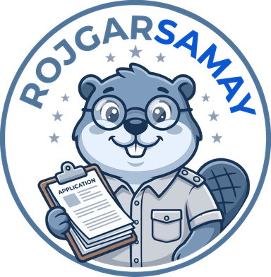 RojgarSamay Mascot Logo